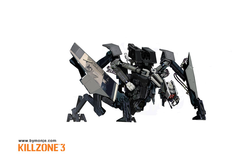 Illustration for article titled The Colourful, Robotic Art of Killzone 3
